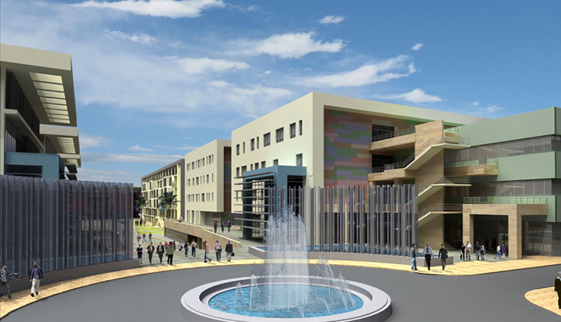 Al-Fateh University rendering, Tripoli