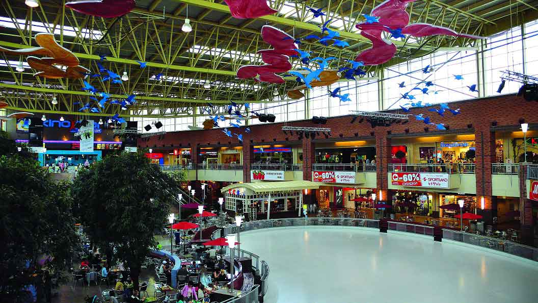 Aerial view of IKEA Mega Khimki